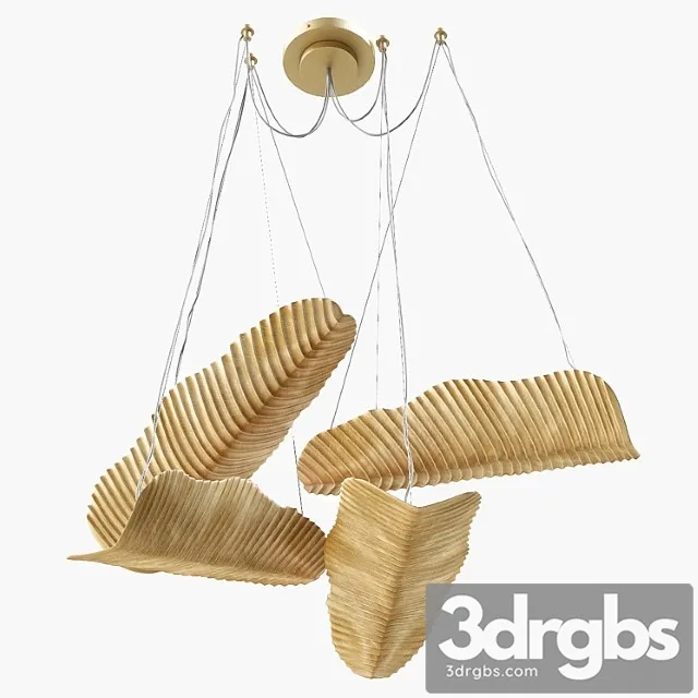 Ginger and jagger bananas suspension lamp 3D Model Free