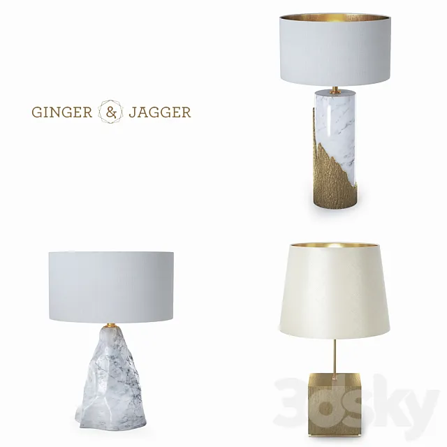 Ginger & Jagger 3D Model
