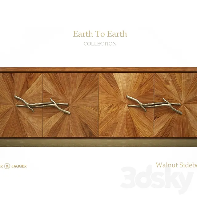 Ginger & Jagger Earth To Earth dresser and closet 3DModel
