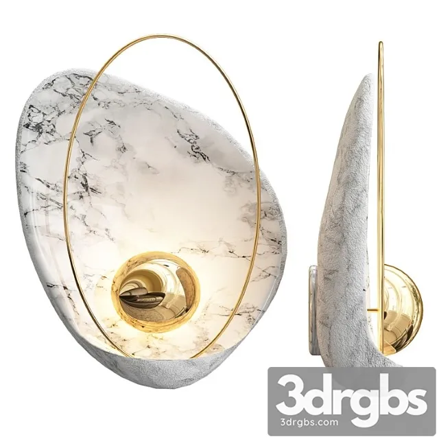 Ginger Jagger Pearl Wall Lamp 3D Model Free