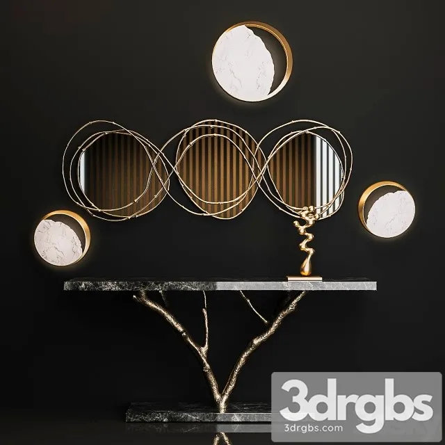 Ginger Jagger Primitive Console 3D Model Free