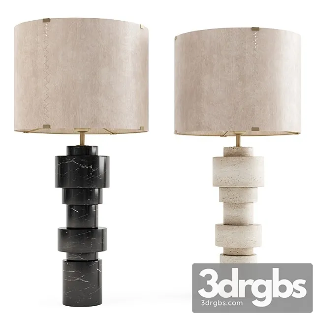 Ginger & jagger saturn small table lamp 3D Model Free