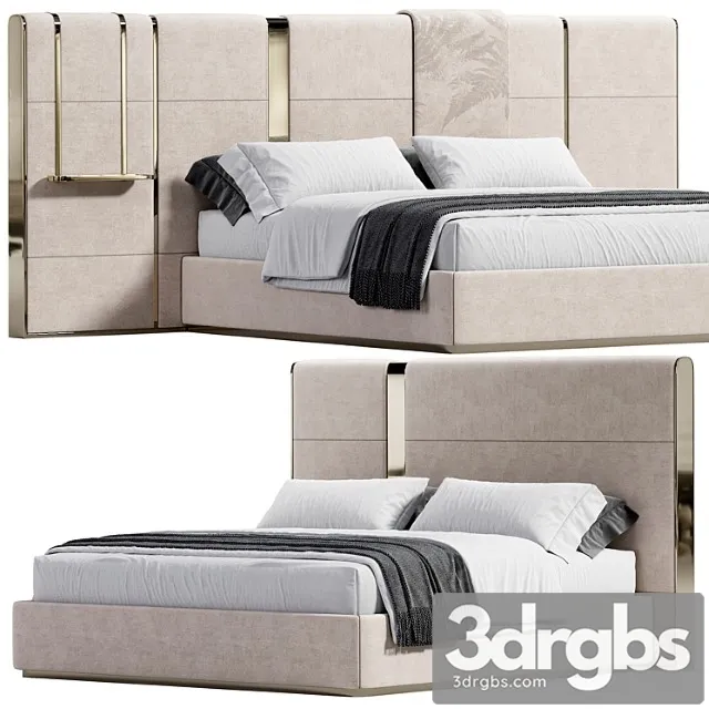 Ginko Bed By Bizzotto Italia 3D Model Free