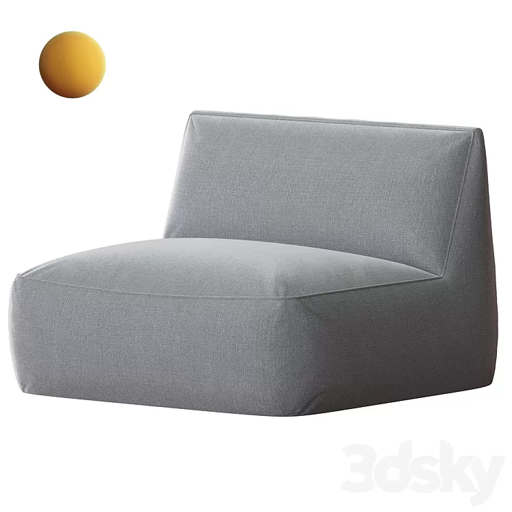 Ginosa Armchair 3D Model