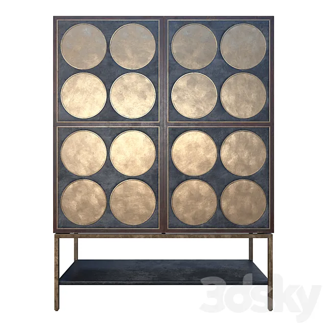 Gin’s Cabinet_SKU 5239.CVB.000 3D Model
