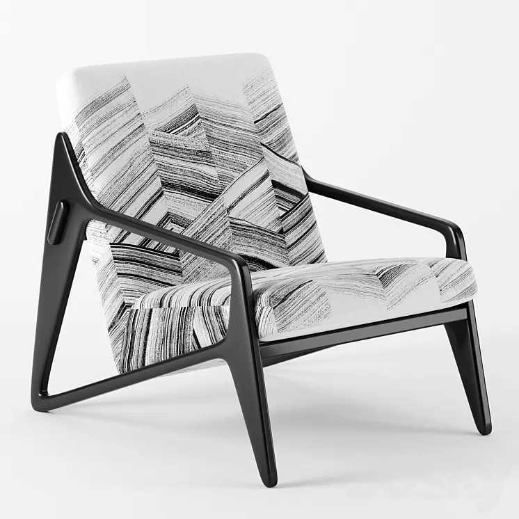 Gio chair by HC28 Cosmo 3D Model