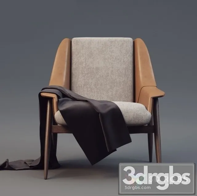 Gio Ponti Chair 3D Model Free