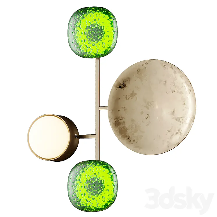 GIOIELLI 06 Wall Sconce from Giiopatocoombes 3D Model Free