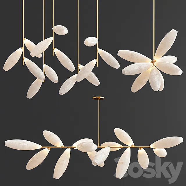 Giopato Coombes Gem Collection - 3 type 3DModel