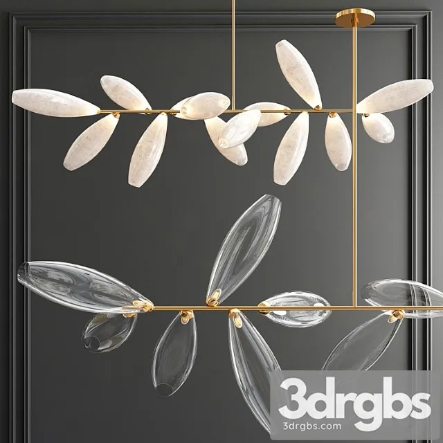 Giopato coombes gem suspension lamp 3D Model Free