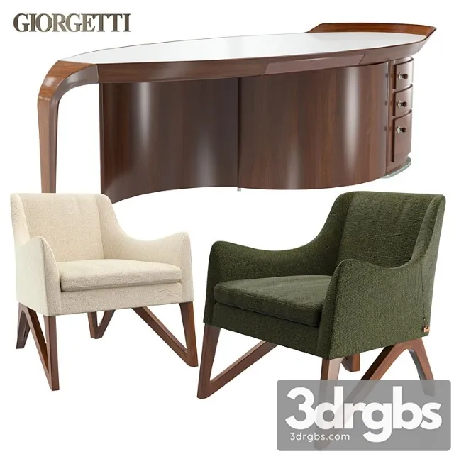 Giorgetti 2 3D Model Free
