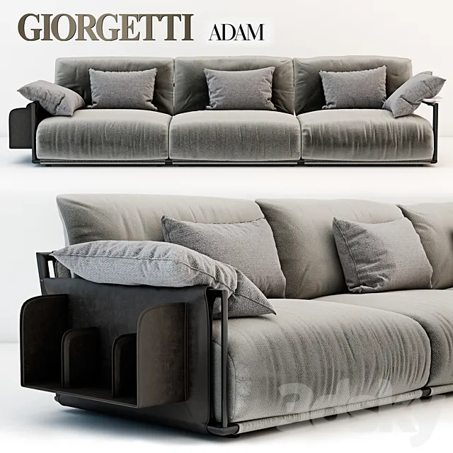 Giorgetti Adam sofa 3D Model