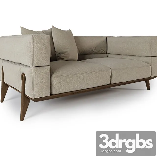 Giorgetti Ago Sofa 1 3D Model Free