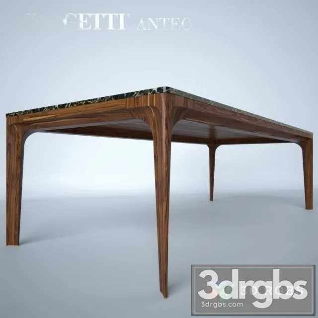 Giorgetti Anteo Table 3D Model Free
