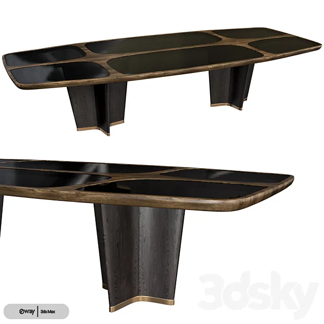 Giorgetti Bigwig Table 3DModel