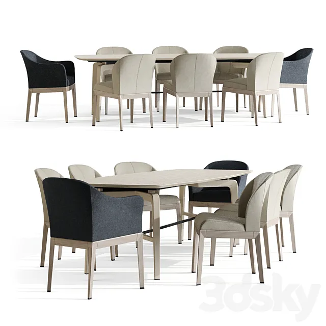 Giorgetti blade and normal 3DModel