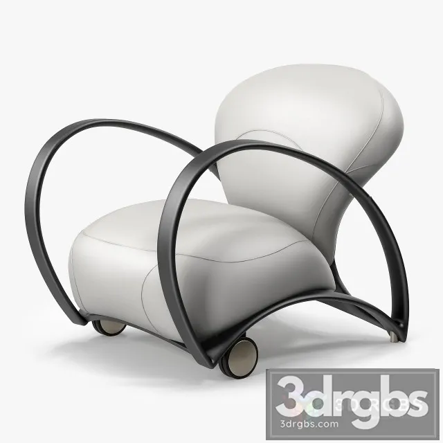 Giorgetti Branca Armchair 3D Model Free