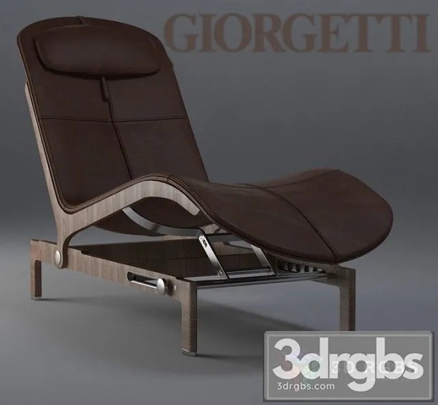 Giorgetti Ela Armchair 3D Model Free