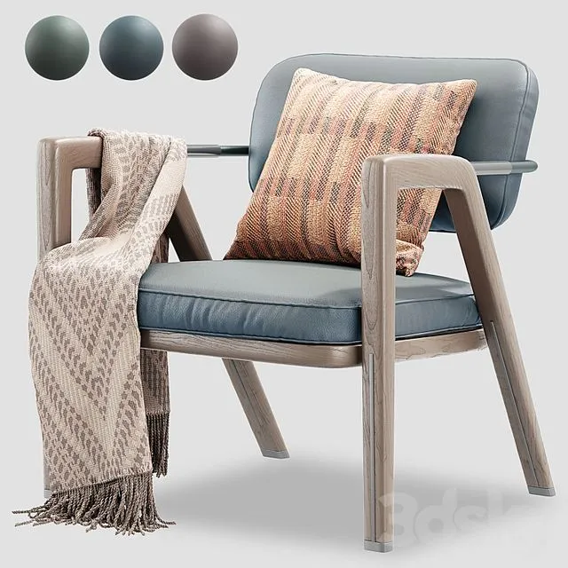 Giorgetti ELSA Lounge Chair 3D Model