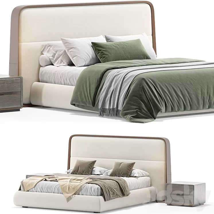 Giorgetti Frame Bed 59201 3D Model