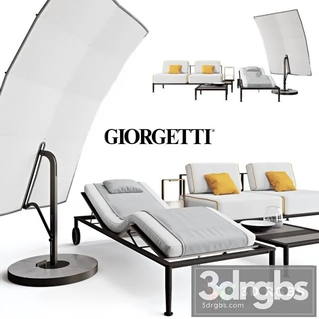 Giorgetti GEA  Armchair 3D Model Free