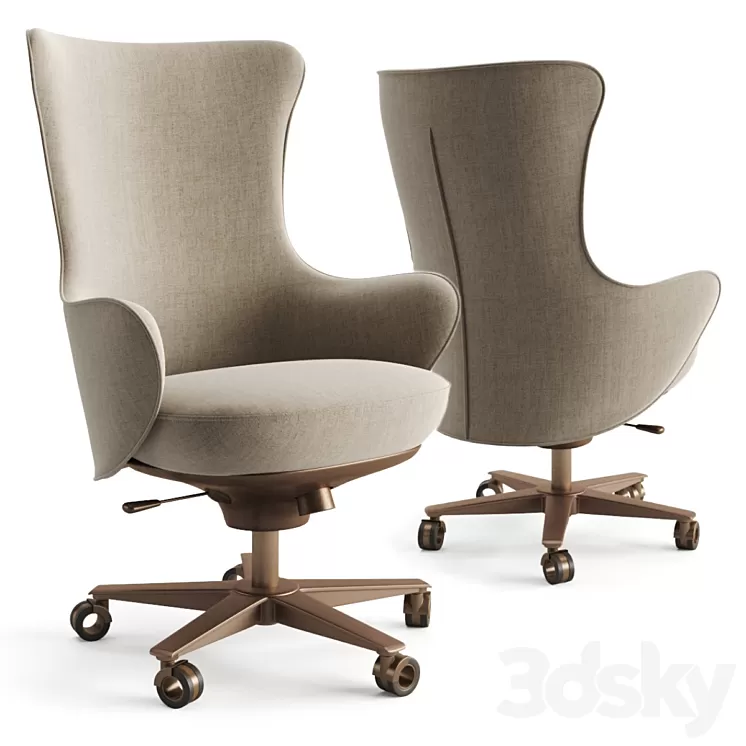Giorgetti genius geust armchair 3D Model