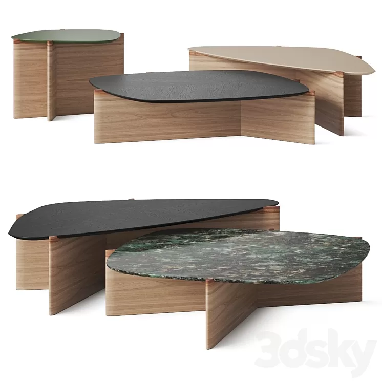 Giorgetti Griffe Coffee Tables 3D Model