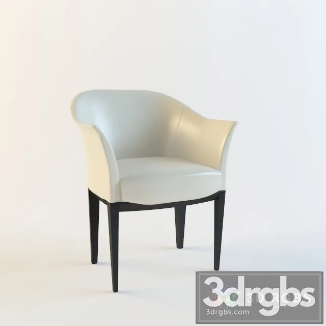 Giorgetti Herstofferen Chair 3D Model Free