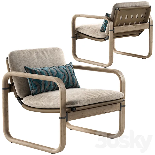 Giorgetti loop armchair 3DModel