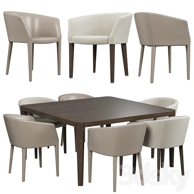 Giorgetti Margot armchair 3DModel