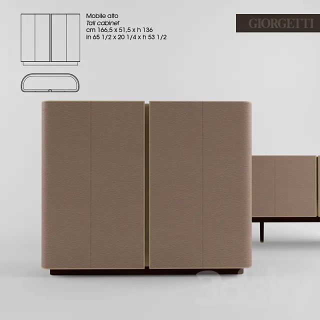 Giorgetti MOORE 3D Model