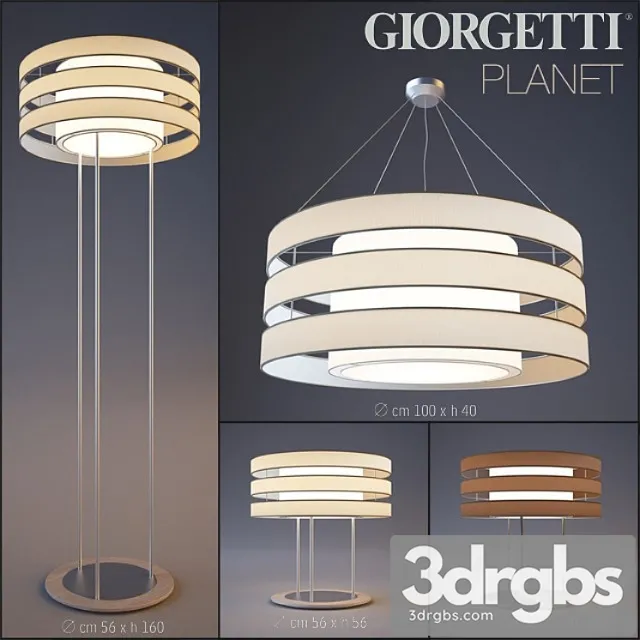 Giorgetti Planet 3D Model Free