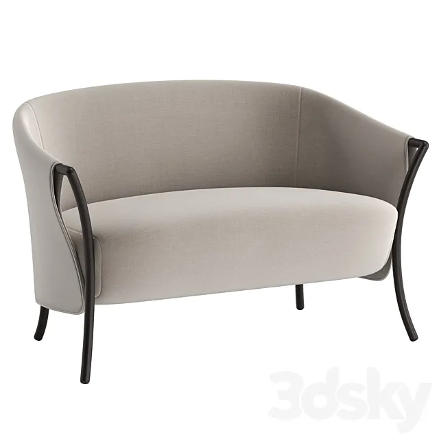 Giorgetti PROGETTI Fabric sofa type 2 3D Model