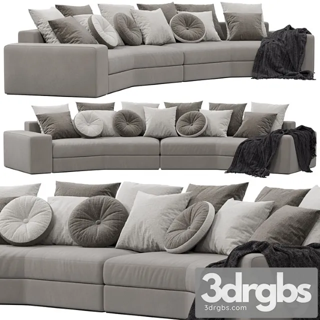 Giorgetti Skyline Sofa 3D Model Download