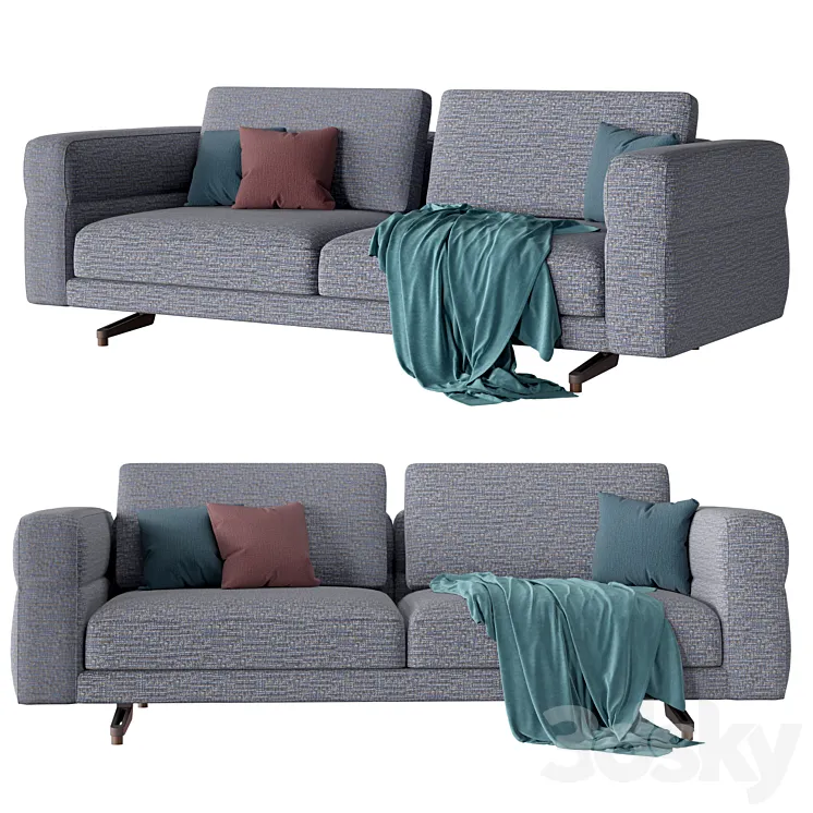 Giorgetti SoHo Sofa 3D Model Free