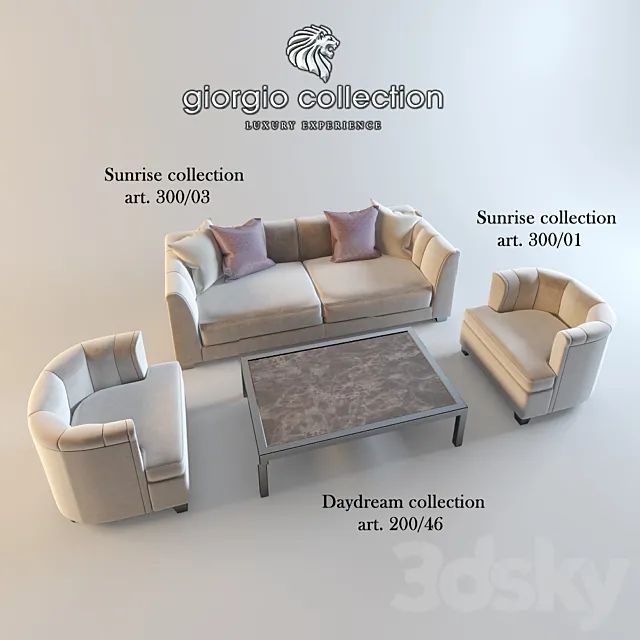 Giorgio Collection Sunrise & Daydream 3D Model