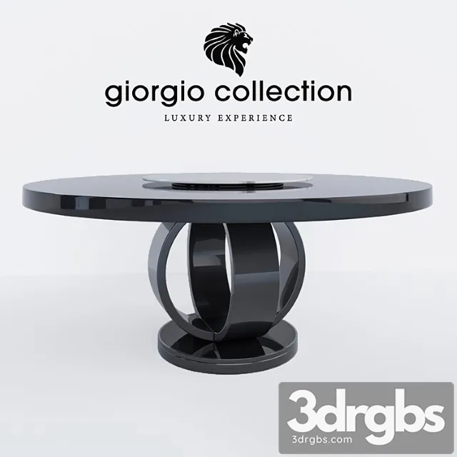 Giorgio collection vision round table 2 3D Model Free