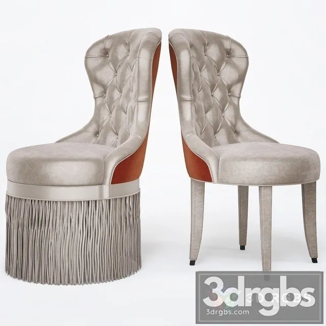 Giorno chairs Rugiano 3D Model Free