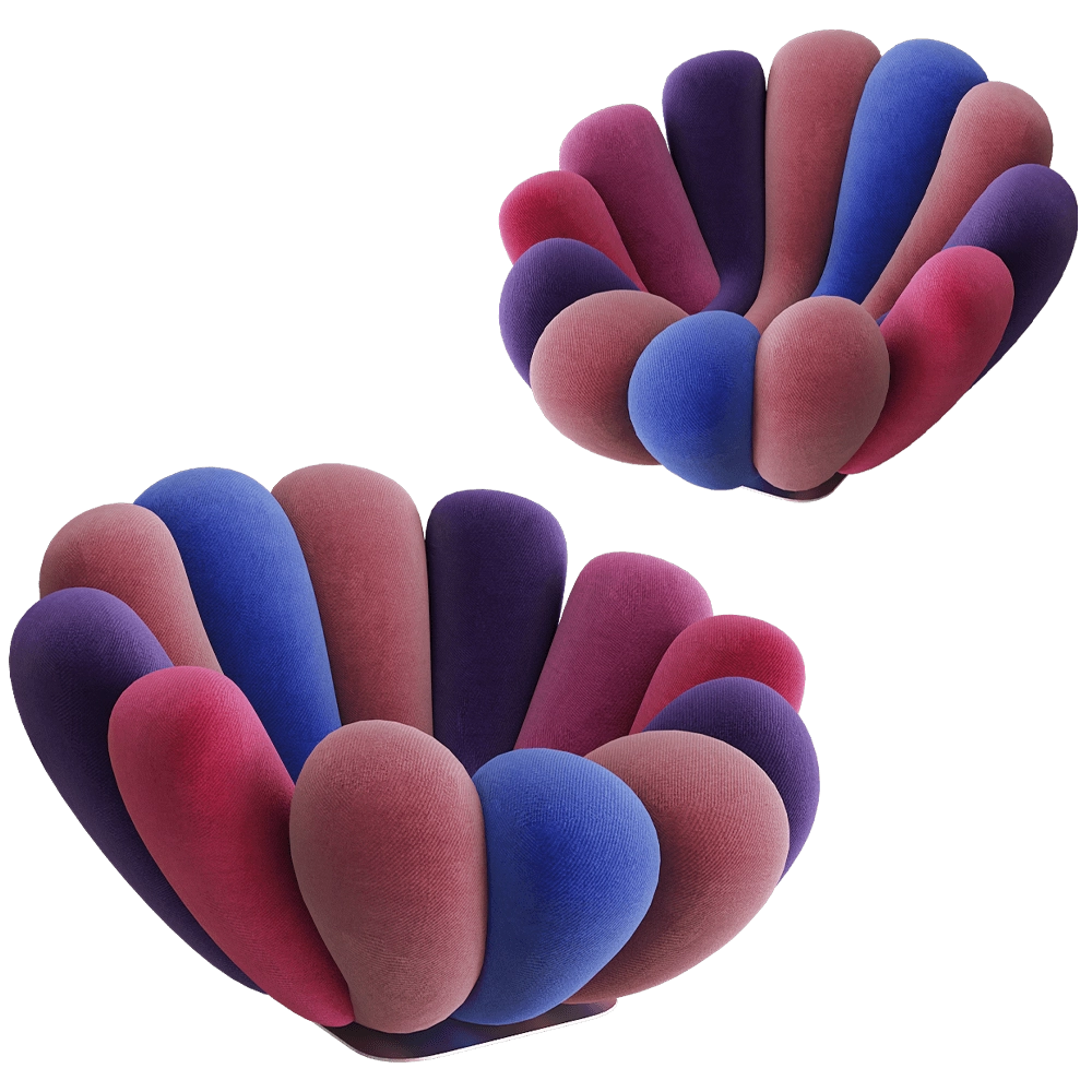 Giovannetti - Armchair Anemone 3D Model