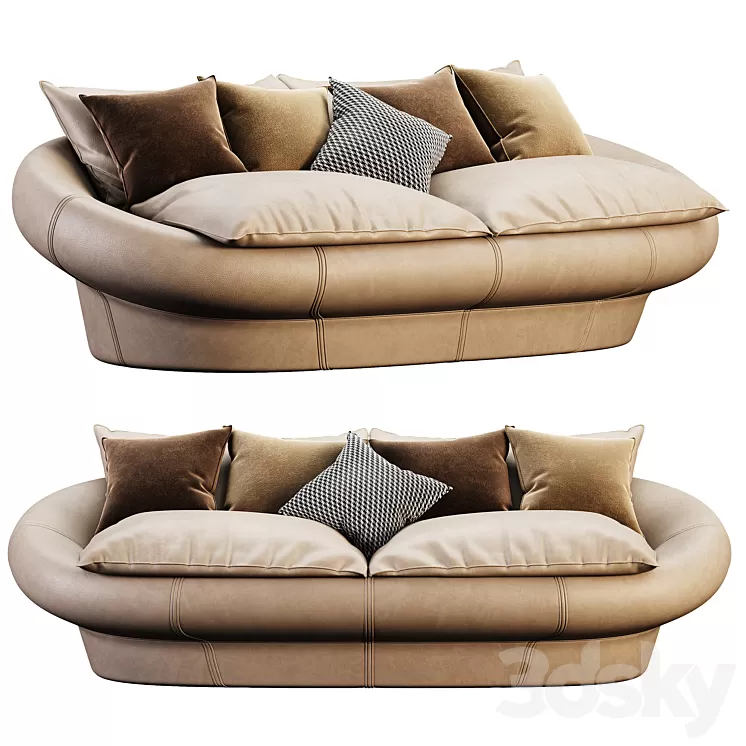 Giovannetti TANGERI sofa 3D Model Free