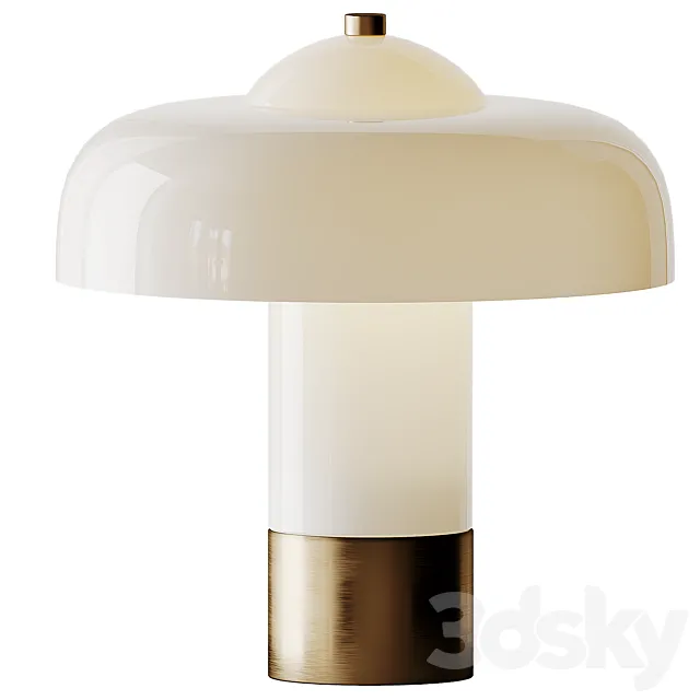 Giovanni Table Lamp Cream 3D Model