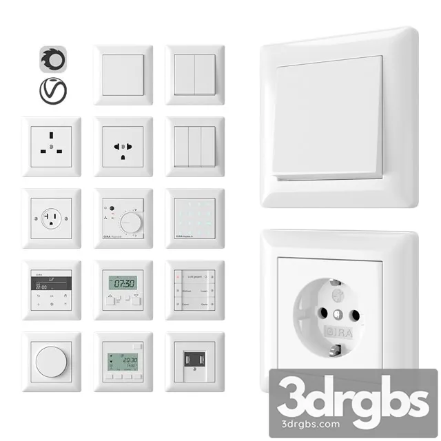 Gira Standard 55 3D Model Free