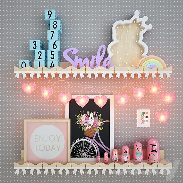 Girl's set ?2 3DModel