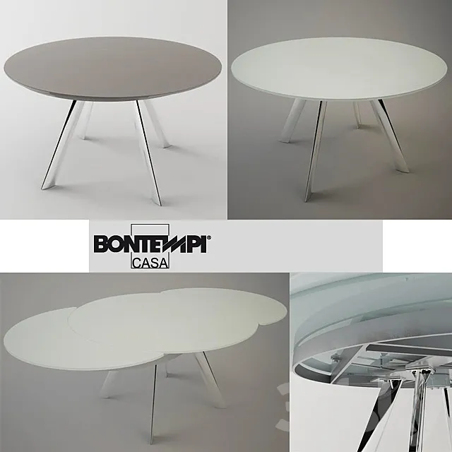 Giro Table by Bontempi Casa 3D Model
