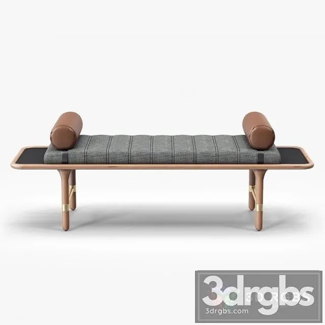 Giulia Novars Manhattan Bench 3D Model Free