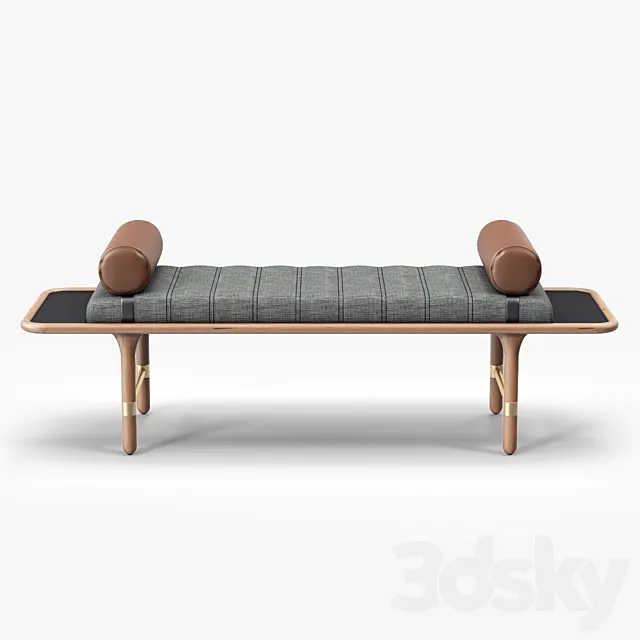 Giulia Novars Manhattan Bench 3D Model