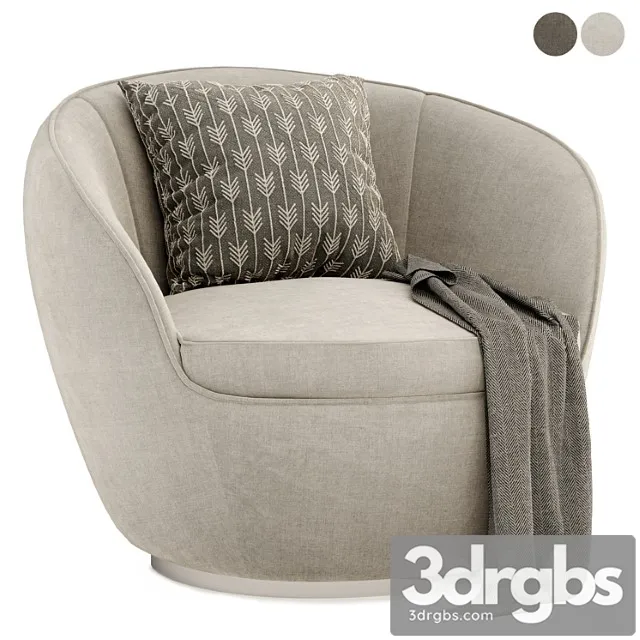 Giulia swivel armchair