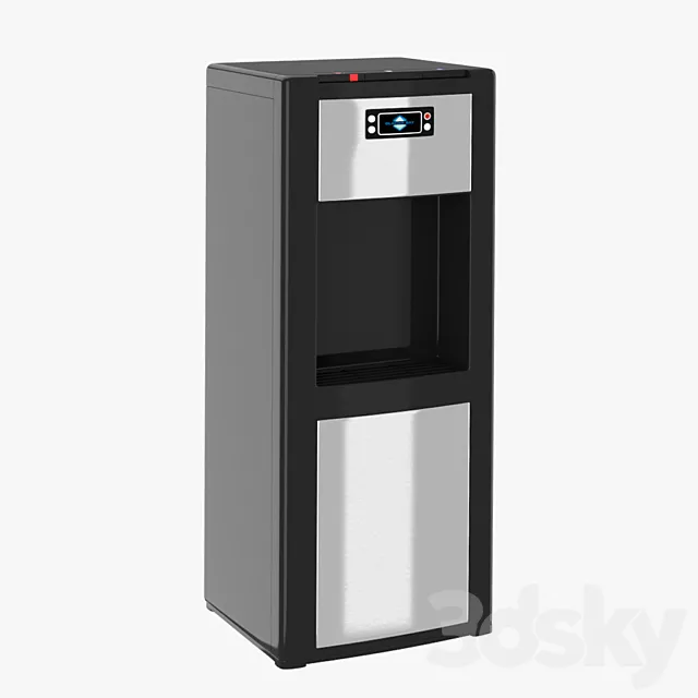 Glacier Bay Bottom Load Water Dispenser in Stainless Steel 3D Model
