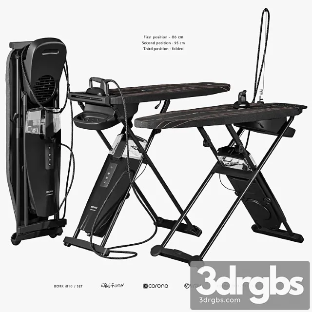 Gladilnaia Sistema Bork I810 Set 1 3D Model Free