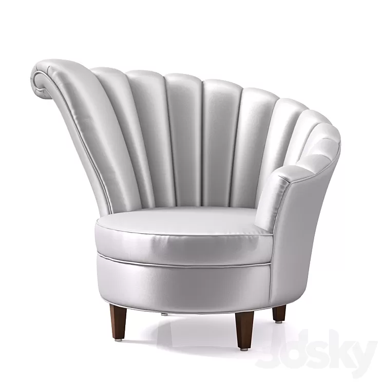 Glamorous Pair of 1940s 3D Model